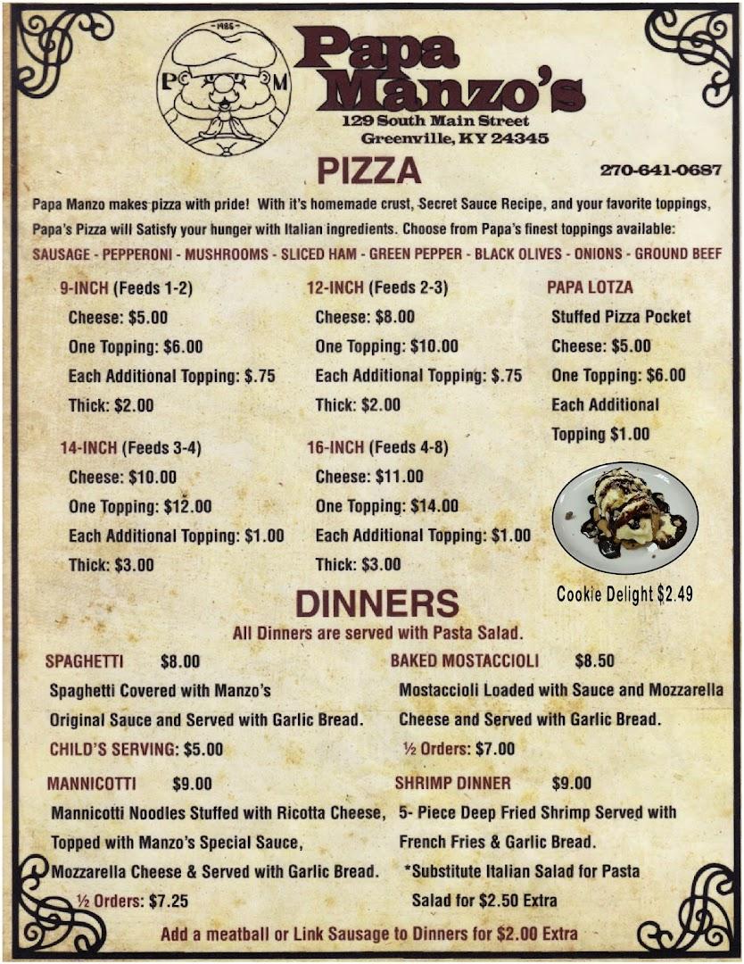 Papa Manzo's II