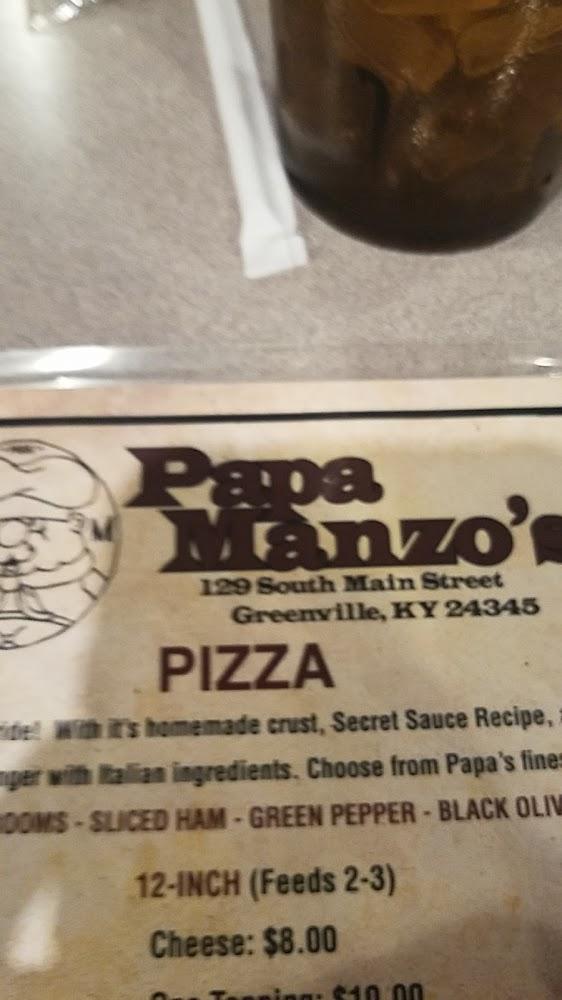 Papa Manzo's II Menu image 4